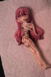Tattooed articulated doll